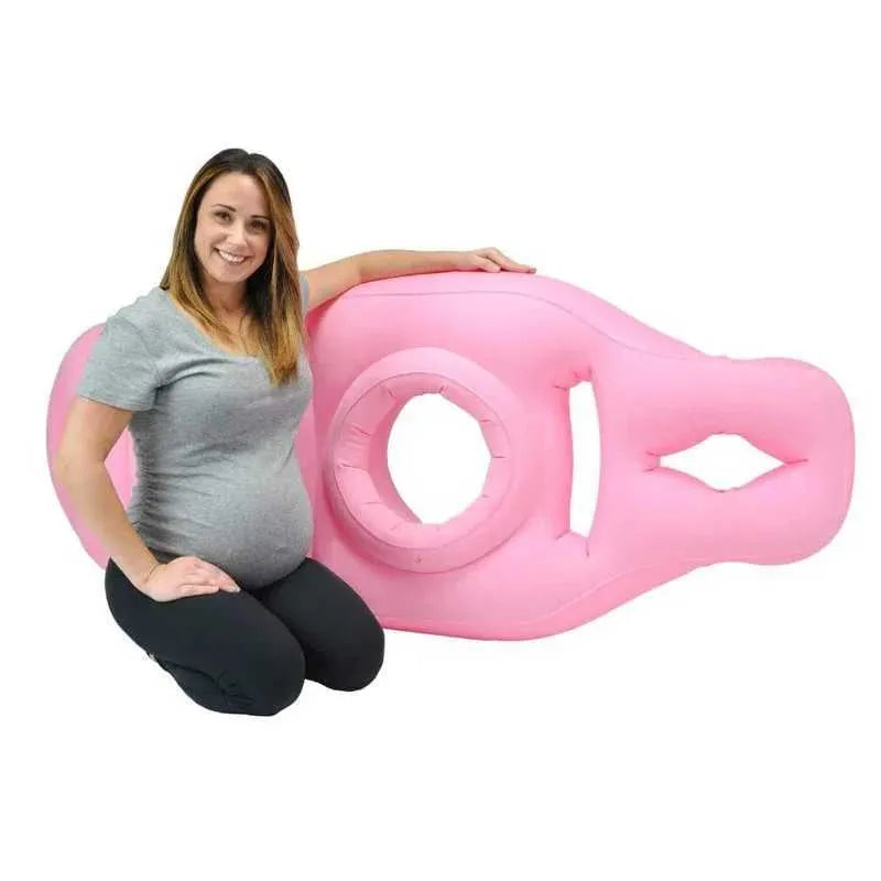 Maternity Pillows Yoga Mat for Pregnant Inflatable Pregnancy Pillow O-Type Women Inflatable Mat Mattress Pregnancy Maternity Body Bed Pillow Q240924