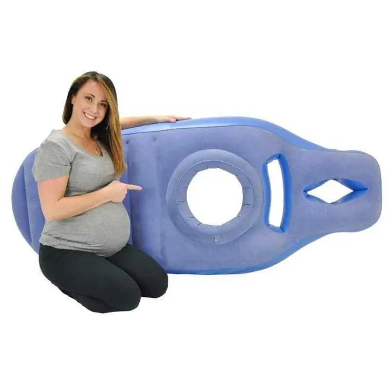 Maternity Pillows Yoga Mat for Pregnant Inflatable Pregnancy Pillow O-Type Women Inflatable Mat Mattress Pregnancy Maternity Body Bed Pillow Q240924