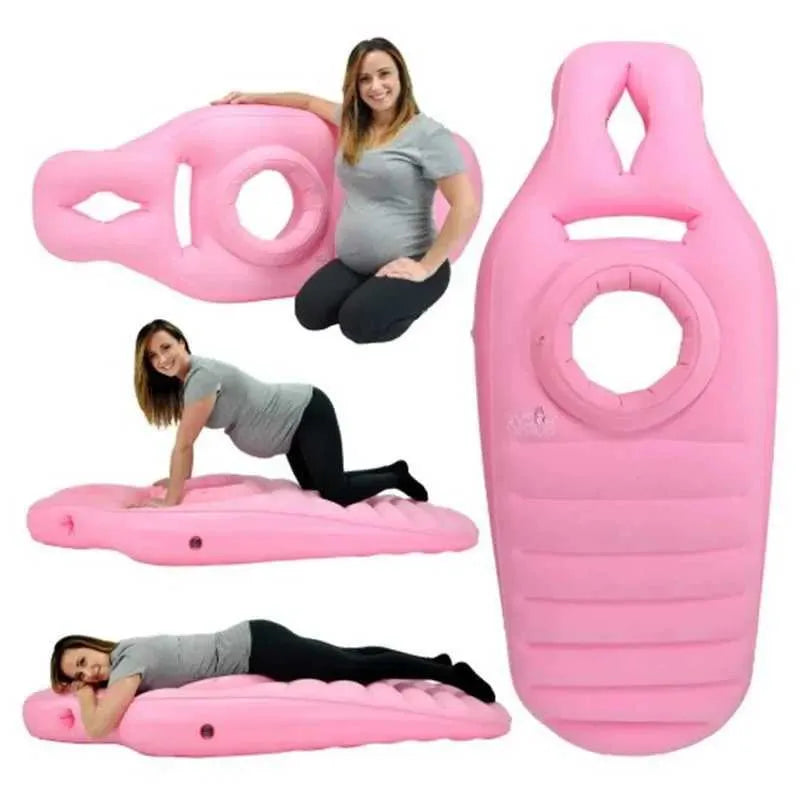 Maternity Pillows Yoga Mat for Pregnant Inflatable Pregnancy Pillow O-Type Women Inflatable Mat Mattress Pregnancy Maternity Body Bed Pillow Q240924